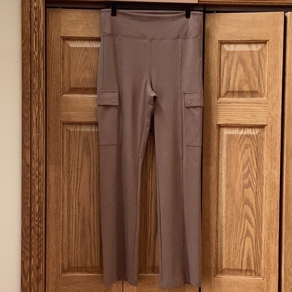 Athleta Delancey Straight Cargo Pants in Rustic Beige - Picture 3 of 16